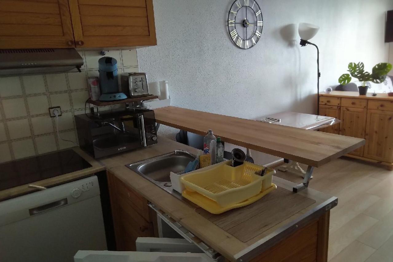 Appartement 604 Avec Vue Sur La Vallee De La Cerdagne Font-Romeu-Odeillo-Via Luaran gambar
